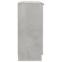 Aparador de madera contrachapada gris hormigón 90,5x30x70 cm de vidaXL, Aparadores - Ref: Foro24-811191, Precio: 72,04 €, Des...