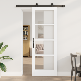 Puerta Deslizante con Kit de Herrajes