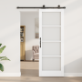 Puerta Deslizante con Kit de Herrajes 'ORKDAL'Blanca 78x211 cm, Puerta Interior con Cristal 'ORKDAL'Blanca 78x211x4 cm von , ...