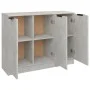 Concrete gray plywood sideboard 90.5x30x70 cm by vidaXL, Sideboards - Ref: Foro24-811191, Price: 72,07 €, Discount: %