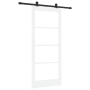 Puerta Corrediza con Juego de Herrajes "ORKDAL" Blanca 86x198.5 cm by , Doors for the home - Ref: Foro24-3332116, Price: 216,...