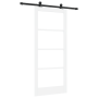 Puerta Corrediza con Juego de Herrajes "ORKDAL" Blanca 86x198.5 cm by , Doors for the home - Ref: Foro24-3332116, Price: 216,...
