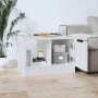 Mesa de centro madera contrachapada blanco 50x50x36 cm de vidaXL, Mesas de centro - Ref: Foro24-811340, Precio: 44,70 €, Desc...