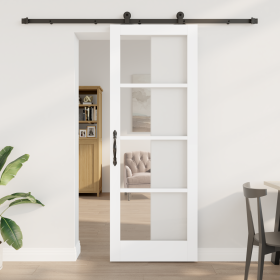Puerta Corrediza con Juego de Accesorios "ORKDAL"