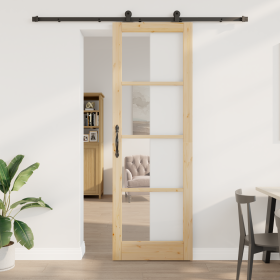 Puerta Deslizante con Hardware 'ORKDAL'78x232 cm