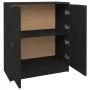 Black plywood sideboard 60x30x70 cm by vidaXL, Sideboards - Ref: Foro24-811098, Price: 66,89 €, Discount: %
