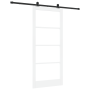 Puerta Deslizante  con Juego de Accesorios 'ORKDAL'Blanca 93x211 cm, Puerta Interior  con Vidrio 'ORKDAL'Blanca 93x211x4 cm | Foro24.es | Tu tienda online para hogar, jardín y más Foro24.es