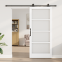 Puerta Deslizante  con Juego de Accesorios 'ORKDAL'Blanca 93x211 cm, Puerta Interior  con Vidrio 'ORKDAL'Blanca 93x211x4 cm | Foro24.es | Tu tienda online para hogar, jardín y más Foro24.es