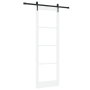 Puerta Corrediza con Juego de Herrajes "ORKDAL" Blanca 78x232 cm by , Doors for the home - Ref: Foro24-3332444, Price: 226,73...