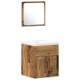 Juego de Muebles de Baño de 4 Piezas Madera Vieja by , Bathroom furniture - Ref: Foro24-3332564, Price: 266,41 €, Discount: %