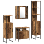 Conjunto de Muebles de Baño de 4 Piezas de Madera Vieja en Madera Ingenierizada by , Bathroom furniture - Ref: Foro24-3332593...