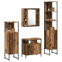 Conjunto de Muebles de Baño de 4 Piezas de Madera Vieja en Madera Ingenierizada by , Bathroom furniture - Ref: Foro24-3332593...