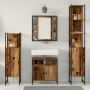 Conjunto de Muebles de Baño de 4 Piezas de Madera Vieja en Madera Ingenierizada by , Bathroom furniture - Ref: Foro24-3332593...