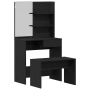 Conjunto de Tocador de Roble Negro de MDF | Foro24.es | Tu tienda online para hogar, jardín y más Foro24.es