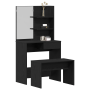 Conjunto de Tocador de Roble Negro de MDF | Foro24.es | Tu tienda online para hogar, jardín y más Foro24.es