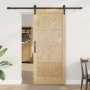 Puerta corrediza  con herrajes 86x198.5 cm Madera de Pino Macizo, Puerta Interior  'ORKDAL'86x198.5x4 cm Madera de Pino Macizo | Foro24.es | Tu tienda online para hogar, jardín y más Foro24.es