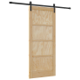 Puerta corrediza  con herrajes 86x198.5 cm Madera de Pino Macizo, Puerta Interior  'ORKDAL'86x198.5x4 cm Madera de Pino Macizo | Foro24.es | Tu tienda online para hogar, jardín y más Foro24.es