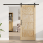 Puerta corrediza  con herrajes 86x198.5 cm Madera de Pino Macizo, Puerta Interior  'ORKDAL'86x198.5x4 cm Madera de Pino Macizo | Foro24.es | Tu tienda online para hogar, jardín y más Foro24.es