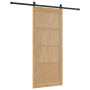 Puerta corrediza  con herrajes 86x198.5 cm Madera de Pino Macizo, Puerta Interior  'ORKDAL'86x198.5x4 cm Madera de Pino Macizo | Foro24.es | Tu tienda online para hogar, jardín y más Foro24.es