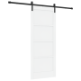 Puerta Corrediza con Juego de Hardware Blanca 83x202 cm Madera Sólida de Pino von , Türen für zu Hause - Ref: Foro24-3333309,...