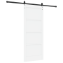 Puerta Corrediza con Juego de Hardware Blanca 83x202 cm Madera Sólida de Pino von , Türen für zu Hause - Ref: Foro24-3333309,...