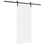 Puerta Deslizante con Juego de Herrajes Blanca 86x198.5 cm de Madera de Pino von , Türen für zu Hause - Ref: Foro24-3333315, ...