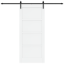 Puerta Deslizante con Juego de Herrajes Blanca 86x198.5 cm de Madera de Pino von , Türen für zu Hause - Ref: Foro24-3333315, ...