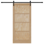Puerta Deslizante con Juego de Herrajes 93x202 cm Madera Sólida de Pino, Puerta Interior by , Doors for the home - Ref: Foro2...