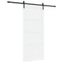 Puerta Corrediza con Juego de Herrajes Blanca 93x211 cm de Madera Sólida de Pino von , Türen für zu Hause - Ref: Foro24-33333...