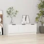 White plywood TV cabinet 102x35x36.5 cm by vidaXL, TV Furniture - Ref: Foro24-811358, Price: 83,09 €, Discount: %