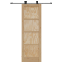 Puerta Deslizante con Juego de Herrajes 'ORKDAL'de Madera Maciza de Pino von , Türen für zu Hause - Ref: Foro24-3333440, Prei...