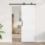 Puerta Deslizante con Hardware 'ORKDAL'Madera Sólida Blanca, Puerta Interior 'ORKDAL'Blanca 73.5x211x4 cm Madera Sólida by , ...