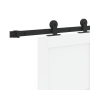 Puerta Deslizante con Hardware 'ORKDAL'Madera Sólida Blanca, Puerta Interior 'ORKDAL'Blanca 73.5x211x4 cm Madera Sólida by , ...