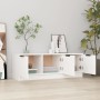 Weißer TV-Schrank aus Sperrholz, 102 x 35 x 36,5 cm von vidaXL, TV-Möbel - Ref: Foro24-811358, Preis: 83,09 €, Rabatt: %
