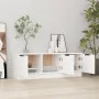 White plywood TV cabinet 102x35x36.5 cm by vidaXL, TV Furniture - Ref: Foro24-811358, Price: 83,09 €, Discount: %