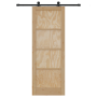 Puerta deslizante con herrajes 'ORKDAL'de madera maciza de pino by , Doors for the home - Ref: Foro24-3333444, Price: 178,32 ...