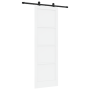 Puerta Deslizante con Juego de Herrajes 'ORKDAL'Blanca Madera Maciza de Pino by , Doors for the home - Ref: Foro24-3333447, P...