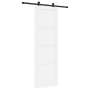 Puerta Deslizante con Juego de Herrajes 'ORKDAL'Blanca Madera Maciza de Pino by , Doors for the home - Ref: Foro24-3333447, P...