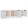 White plywood TV cabinet 102x35x36.5 cm by vidaXL, TV Furniture - Ref: Foro24-811358, Price: 83,09 €, Discount: %