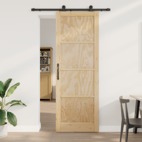 Puerta Deslizante con Juego de Hardware