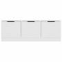 Weißer TV-Schrank aus Sperrholz, 102 x 35 x 36,5 cm von vidaXL, TV-Möbel - Ref: Foro24-811358, Preis: 83,09 €, Rabatt: %