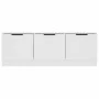 White plywood TV cabinet 102x35x36.5 cm by vidaXL, TV Furniture - Ref: Foro24-811358, Price: 83,09 €, Discount: %