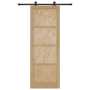 Puerta Deslizante con Juego de Hardware 'ORKDAL'Madera Maciza de Pino von , Türen für zu Hause - Ref: Foro24-3333452, Preis: ...