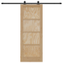 Puerta Deslizante con Juego de Accesorios 'ORKDAL'Madera Sólida de Pino von , Türen für zu Hause - Ref: Foro24-3333470, Preis...