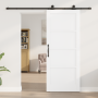 Puerta Deslizante ORKDAL Blanca de Madera Sólida de Pino con Herrajes by , Doors for the home - Ref: Foro24-3333477, Price: 2...