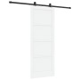 Puerta Corredera con Juego de Accesorios "ORKDAL" Blanca de Madera Maciza de Pino von , Türen für zu Hause - Ref: Foro24-3333...