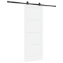 Puerta Corredera con Juego de Accesorios "ORKDAL" Blanca de Madera Maciza de Pino von , Türen für zu Hause - Ref: Foro24-3333...