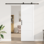 Puerta Deslizante con Set de Herrajes 'ORKDAL'Blanca de Madera Maciza de Pino von , Türen für zu Hause - Ref: Foro24-3333481,...