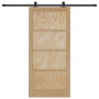 Puerta Deslizante con Juego de Hardware 'ORKDAL'Madera Maciza de Pino by , Doors for the home - Ref: Foro24-3333486, Price: 1...