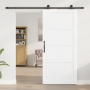 Puerta Deslizante con Juego de Herrajes 'ORKDAL'Blanca de Madera Maciza de Pino by , Doors for the home - Ref: Foro24-3333487...